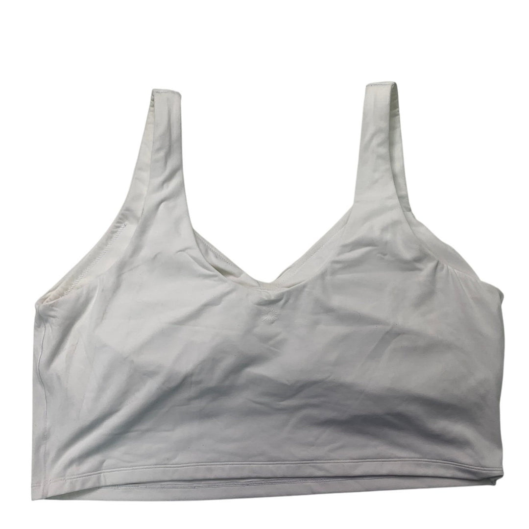 New Offline by Aerie Womens XXL White V Neck Thin Strap Athletic Sports Bra