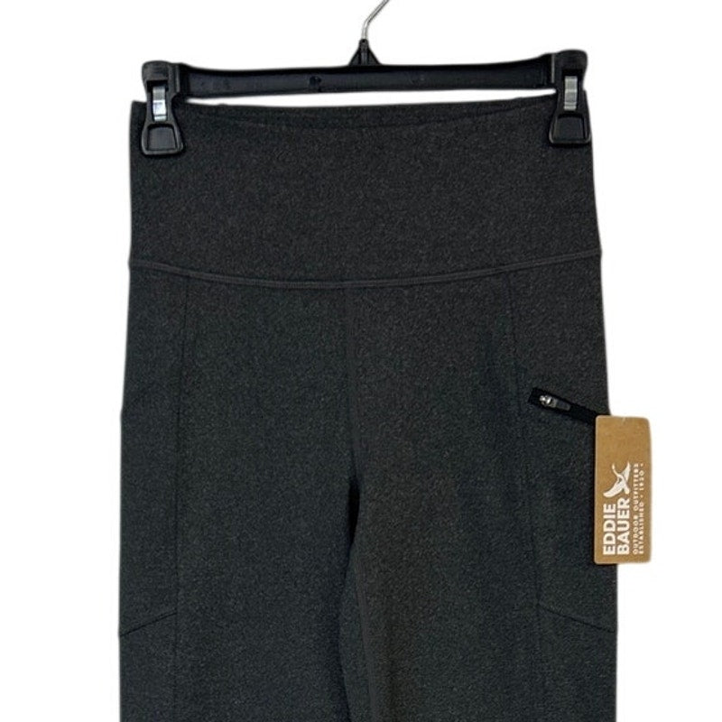 New Eddie Bauer Womens Heathered Gray Outdoor Traverse Trail High Rise Pants