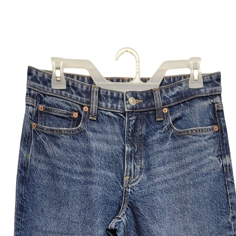 New American Eagle Womens Size 0 Regular Stretch Medium Wash Denim Blue Jeans