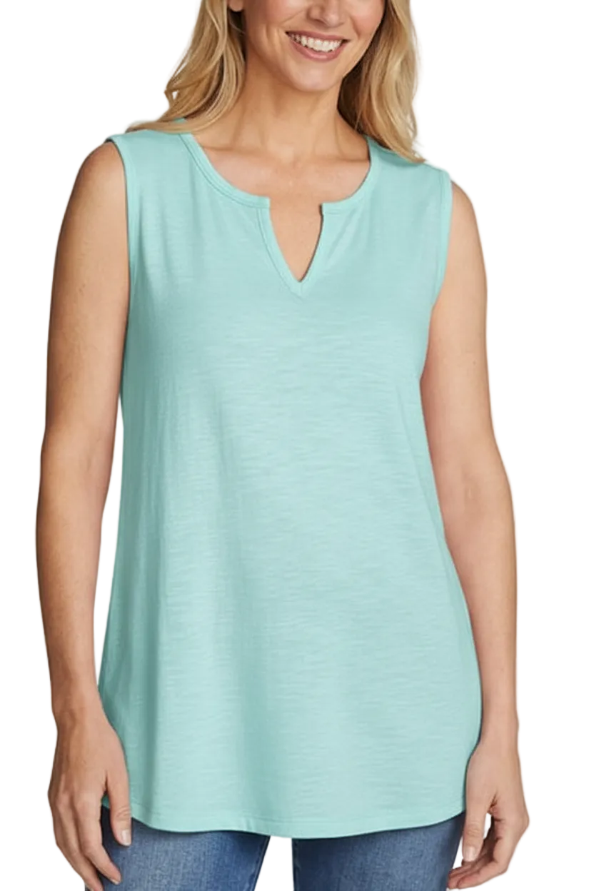 Light Aqua Tank Top