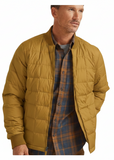 Olive Yellow Bomber Jacket - Full Color