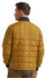 Olive Yellow Bomber Jacket - Photo 2