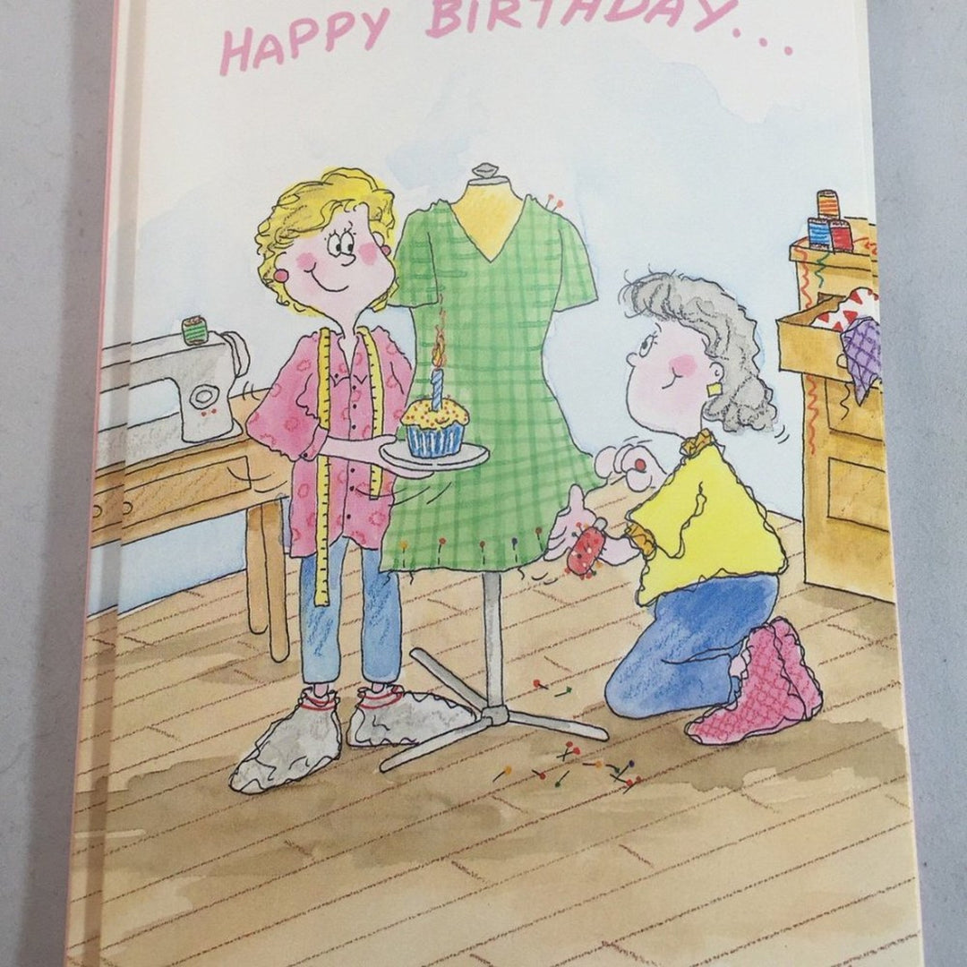 Lot of 33 New Crafting Sewing Craft Needlepoint Themed Birthday Greeting Cards
