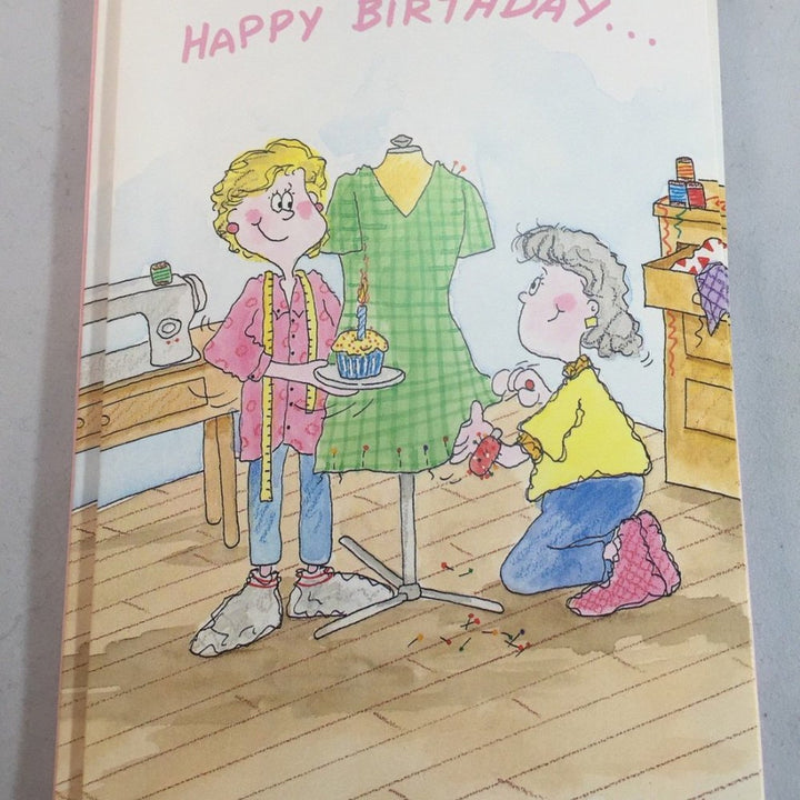 Lot of 33 New Crafting Sewing Craft Needlepoint Themed Birthday Greeting Cards