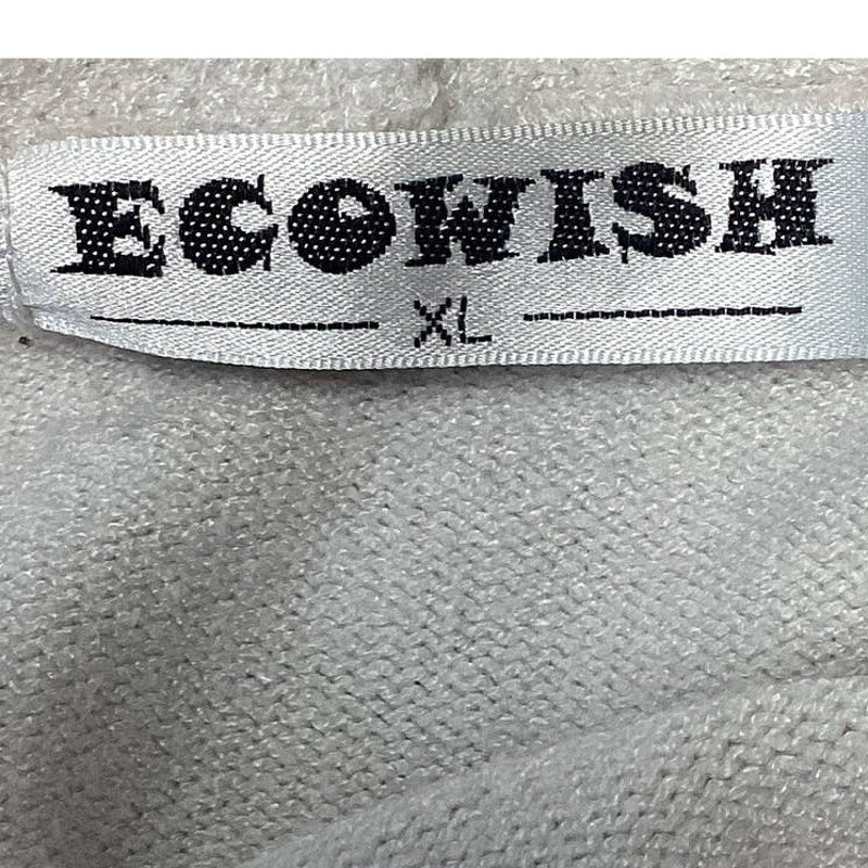 Ecowish Womens XL 100% Cotton Striped Long Sleeve Open Soft Cardigan Sweater