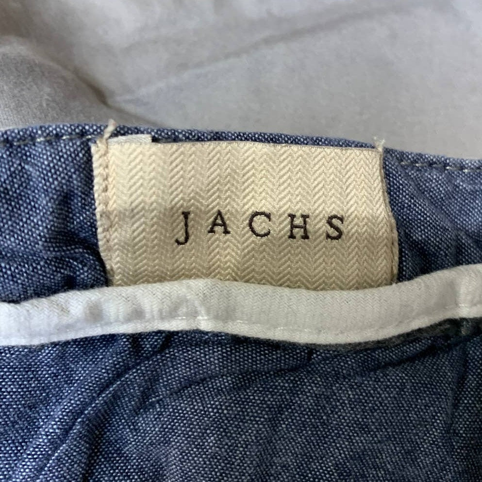 Jachs Mens Size 34  Cotton Blend Long Chino Casual Shorts w Lots of Pockets