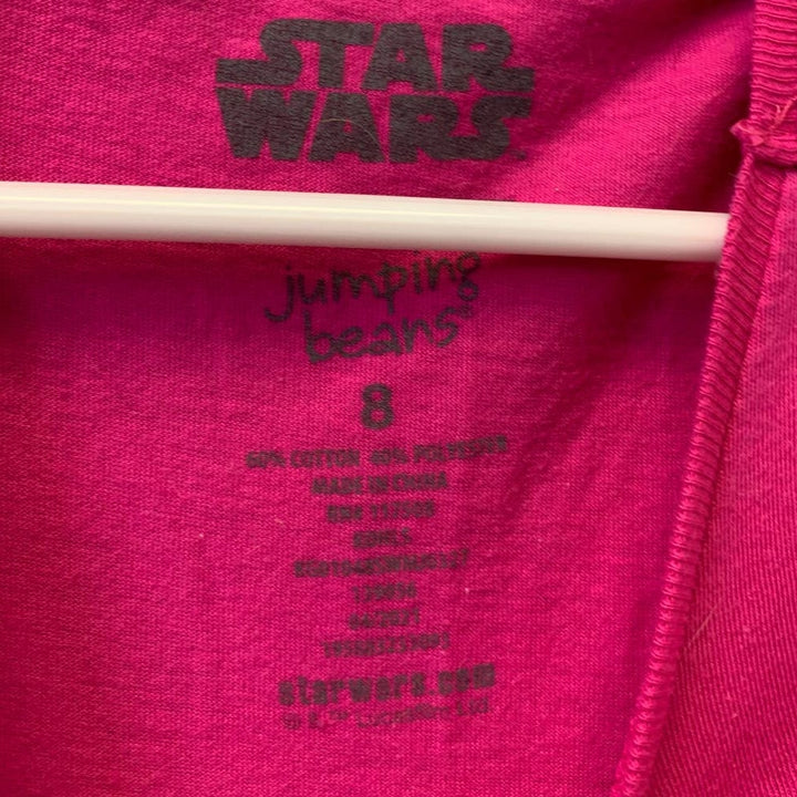 Star Wars Baby Yoda Girls Medium Cotton Blend Tee Athletic Works Fleece Pullover