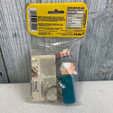 Vintage 1998 Uncle Sam USA Patriotic Hat PEZ 2 Candy Keychain Original Package
