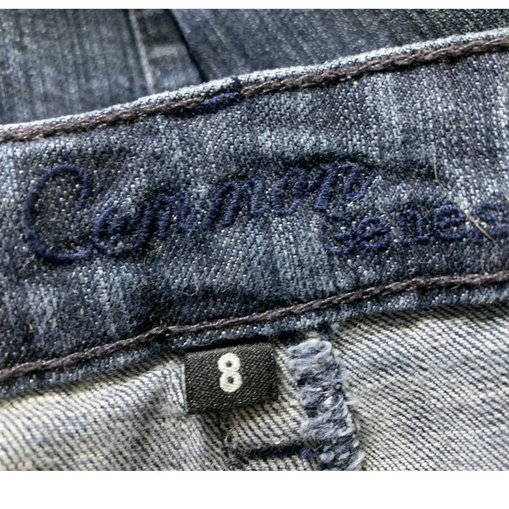 Common Genes Womens Size 8 Classic Fit 31 Inseam Stretch Cotton Denim Blue Jeans