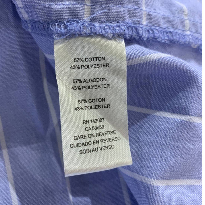 Simply Noelle Small/Medium Cotton Blend Button Down Sleeveless Shirt Dress
