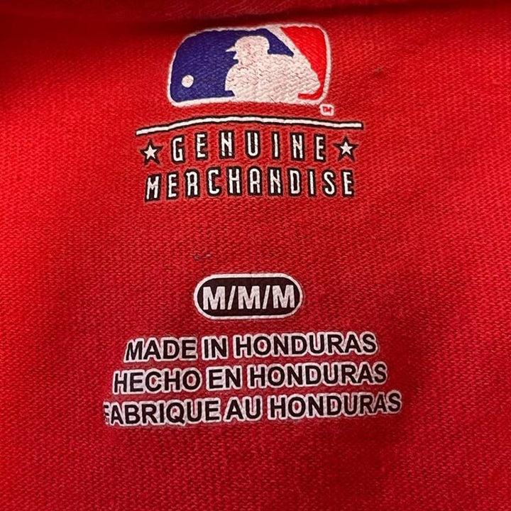 MLB St Louis Cardinals Baseball Mens Medium Cotton Blend Short Sleeve Tee Shirt