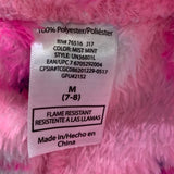 2 Girls Medium/Large Fuzzy Pink Cupcake Hot Cocoa Warm Stripe PJ Sleepwear Pants