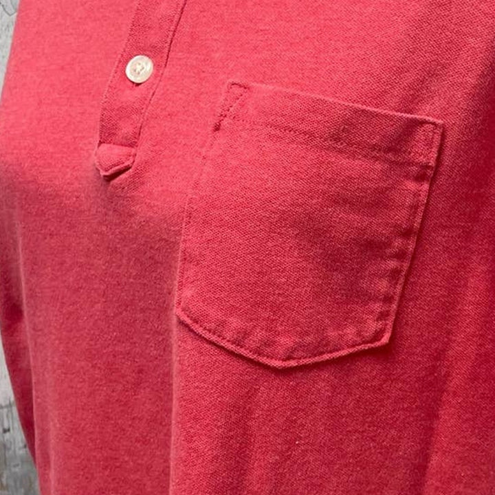 Banana Republic Mens Large Short Sleeve Collared Performance Pique Polo Shirt