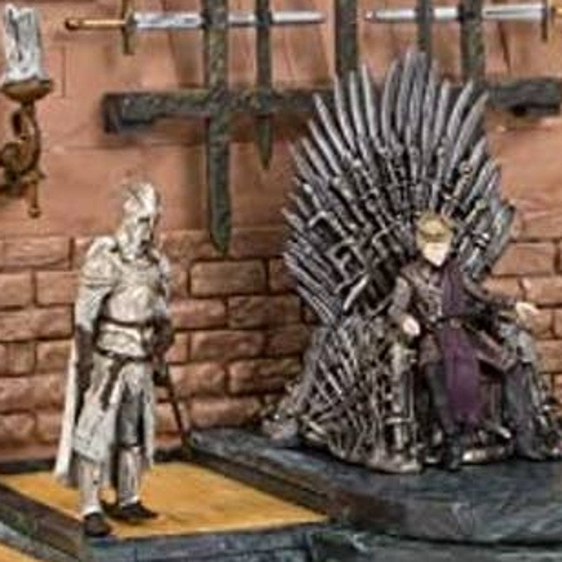 New McFarlane Toys 19391 Game of Thrones Iron Throne Joffrey Construction Set