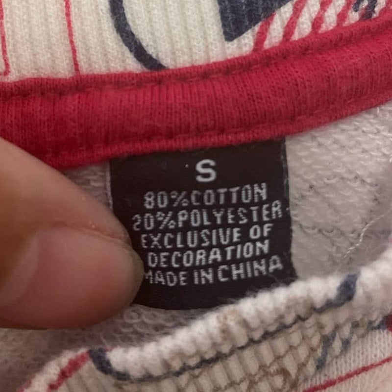 Sean John King Child Small Cotton Blend Long Sleeve Crew Neck Sweatshirt
