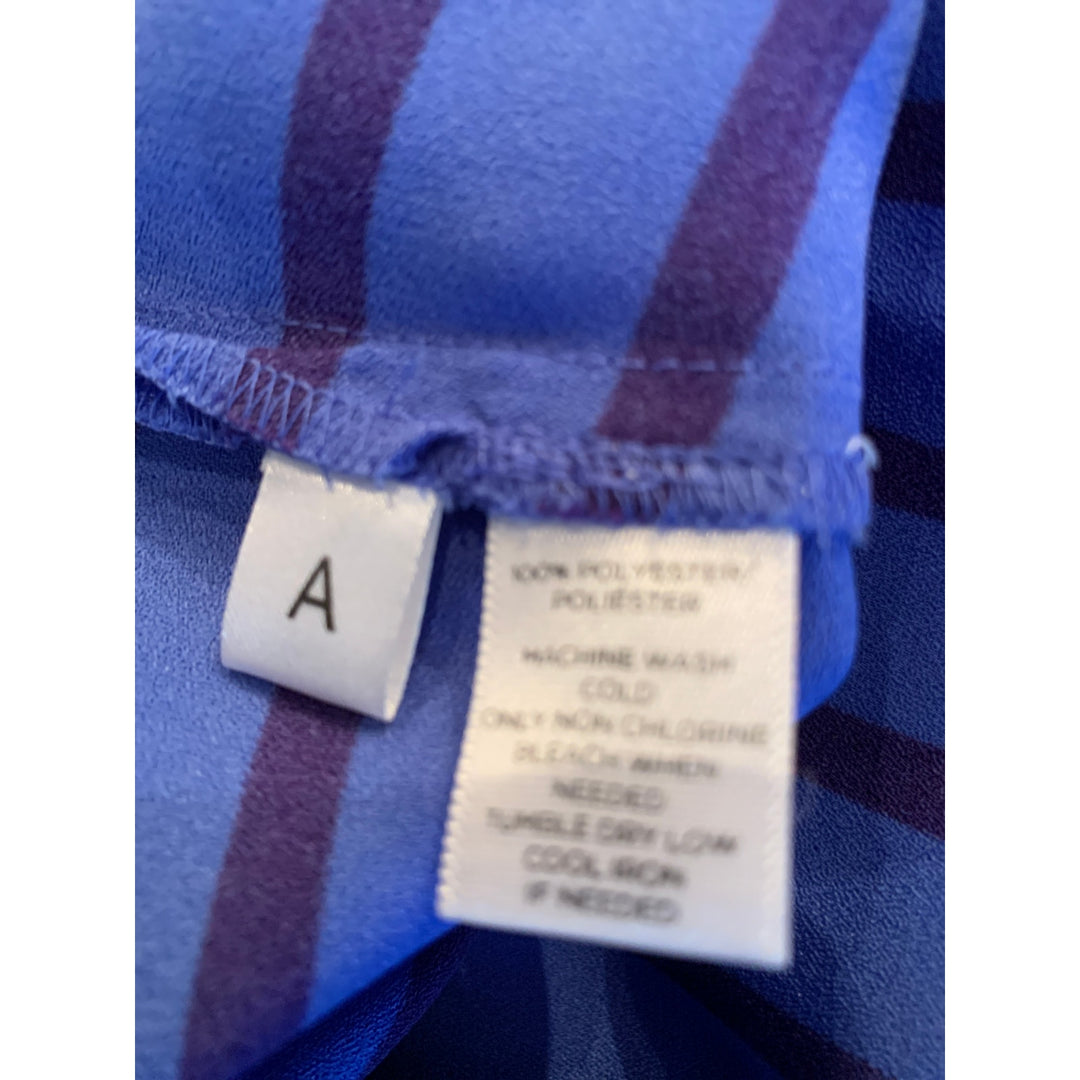 GAP Loft 2 XS Sleeveless Striped Geometric Pattern Summer Tank Tops Blouses