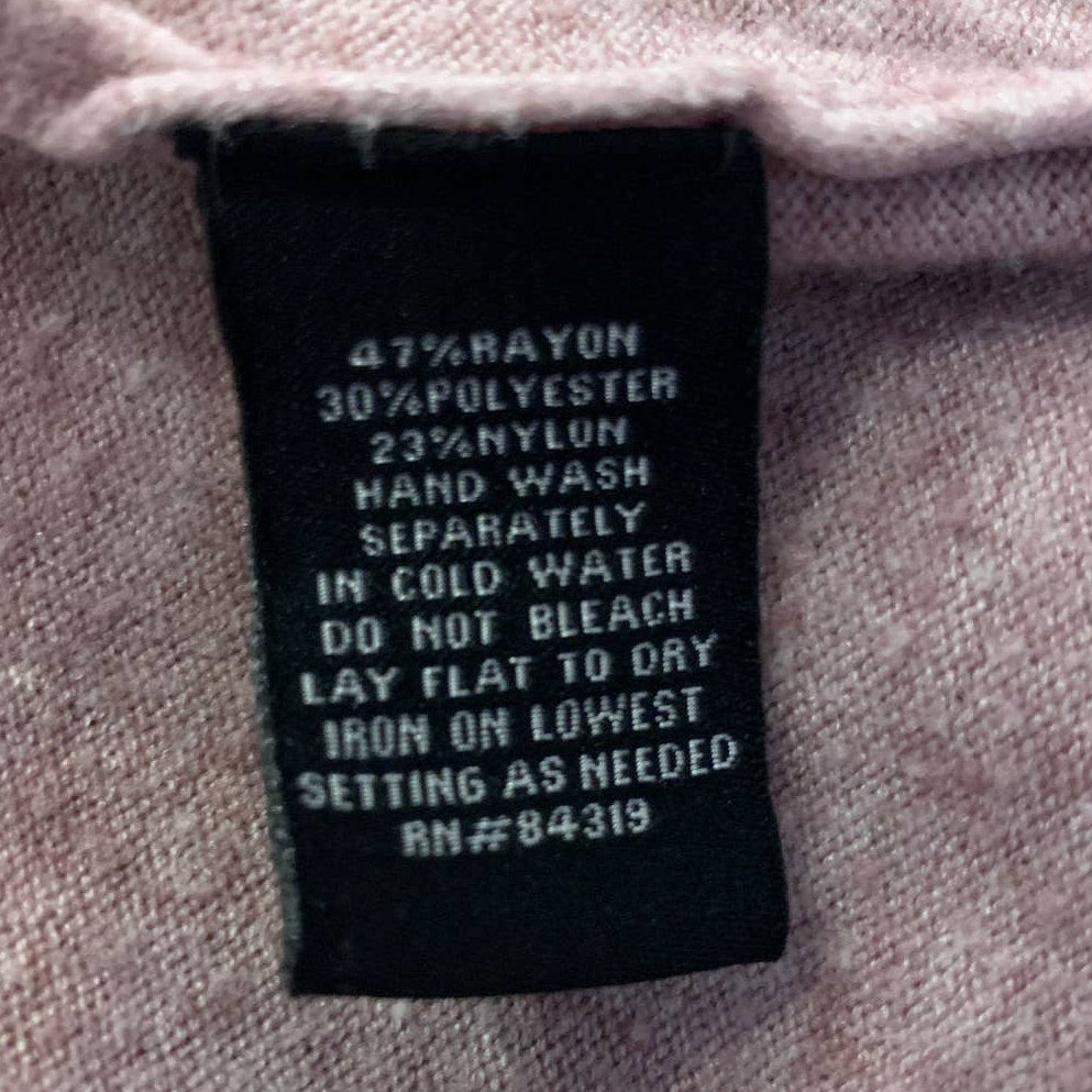 Cyrus Large Long Sleeve Rayon Blend Lightweight Sweater Hoodie w Front Pockets