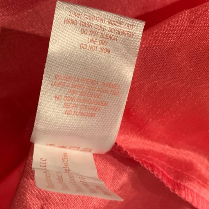 Marmellata Classics Girls Size 6 Easter Spring Flower Girl Pink Tulle Dress