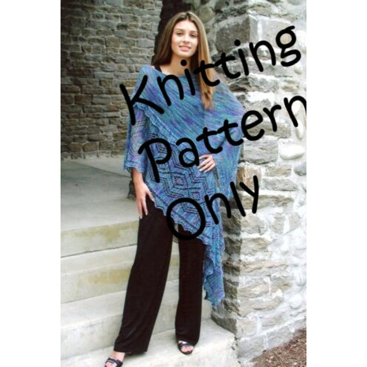 New Fiber Trends S-2013 Bella Shawl Bev Galeskas Knitting Pattern