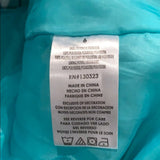 Kids Headquarters Girls Size 6 Green Ruffles Bows Polka Dot Full Zip Puffer Vest