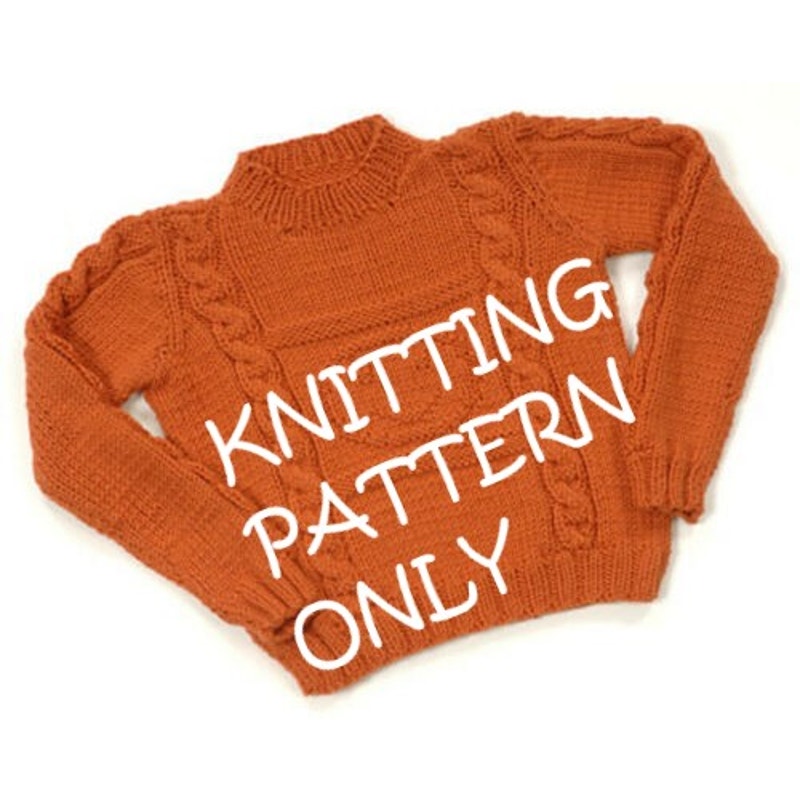 New 2010 Plymouth Yarn Design 1918 Happy Face Baby Pullover Knitting Pattern
