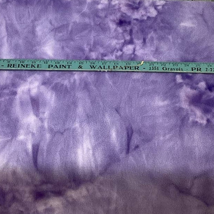 Handmade Double Sided Pink Plaid Purple Haze Small Polyester Fleece Baby Blanket