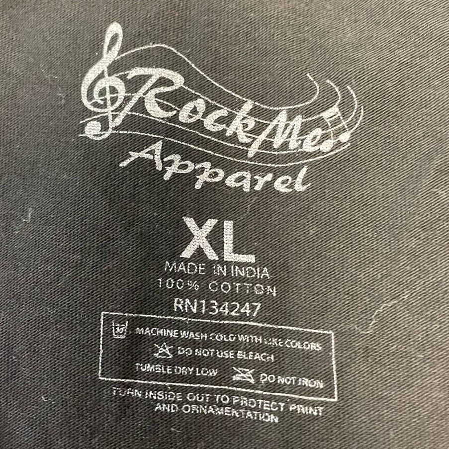 Rock Me Apparel Mens XL Stark Industries Motor Racing 100% Cotton Crew Neck Tee