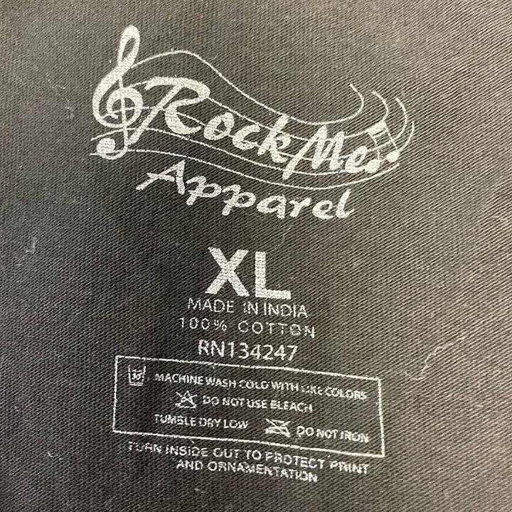 Rock Me Apparel Mens XL Stark Industries Motor Racing 100% Cotton Crew Neck Tee