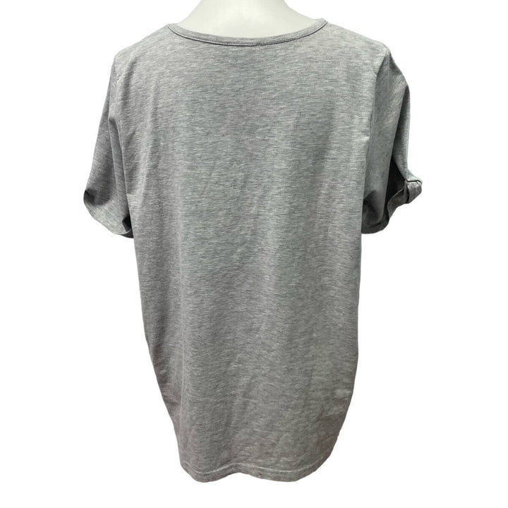 AVON Womens Size 1X My Boss Calls Me Mom Short Rolled Sleeve Crew Neck Tee