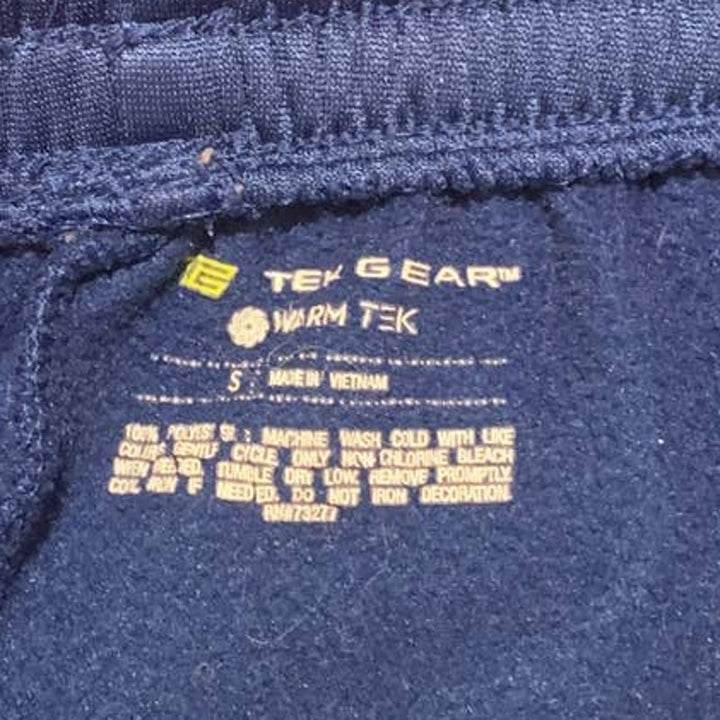 Lot of 2 Womens Tek Gear Etc Small Med Royal Blue Long Athletic Track Pants