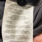 Oh Baby Motherhood Medium Stretch Polyester Blend Gray Maternity Career Pants