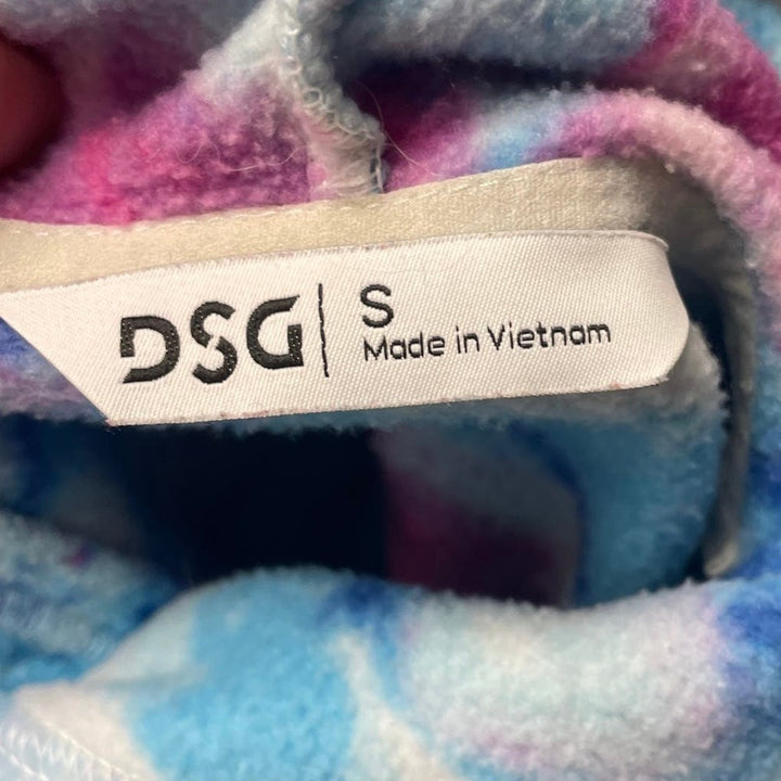 DSG Girls Small Long Sleeve 100% Polyester Fleece Pullover Warm Hoodie