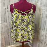 Torrid Size 2 2X Flowy Floral Paisley Adjustable Spaghetti Strap Sleeveless Top
