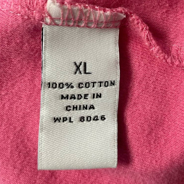 Style &amp; Co XL 100% Cotton RIvet Studded Scoop Neck Long Sleeve Stretchy Blouse