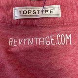 Hand Printed Upcycled XL Vintage Book Page Flower Butterfly Tabbed Sleeve Top