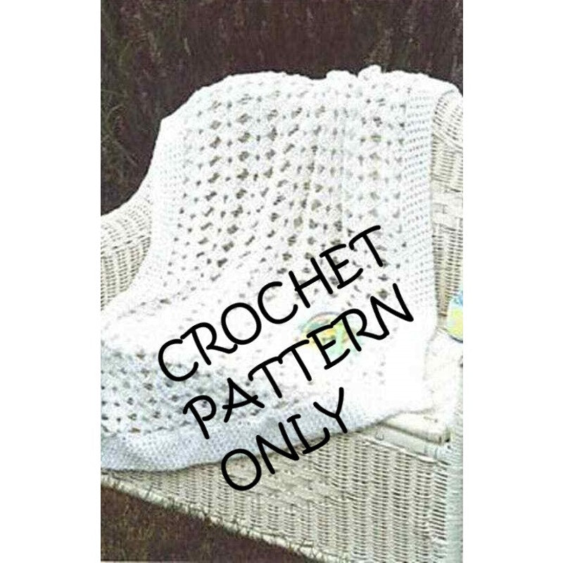 NWT Anita Closic Plymouth C118 Baby Blanket Fantasy Naturale Crochet Pattern