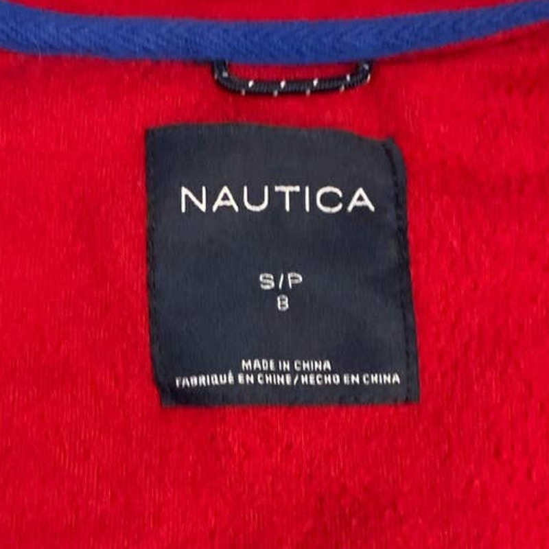 Nautica Kids Small Size 8 Full Zip Long Sleeve Polyester Warm Fleece Jacket