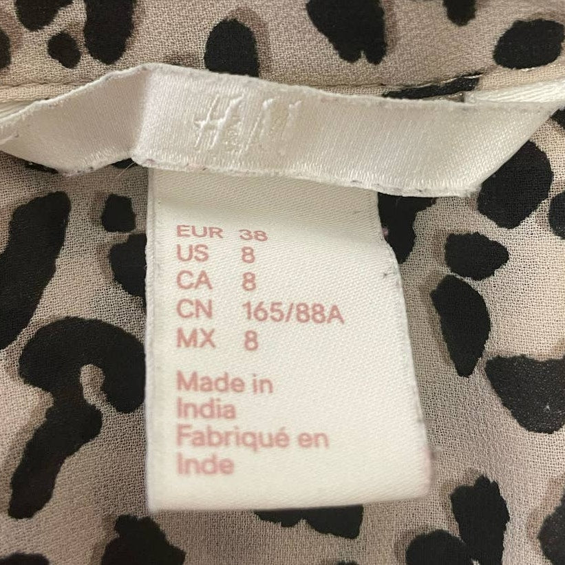 2 Merona Medium H&amp;M Sleeveless Polyester Blend Polka Dot Button Up Tank Tops