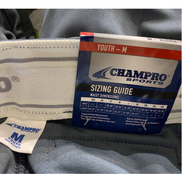 New St Louis Sting Champro Sports Youth Medium Baseball Pants w Navy Stripe