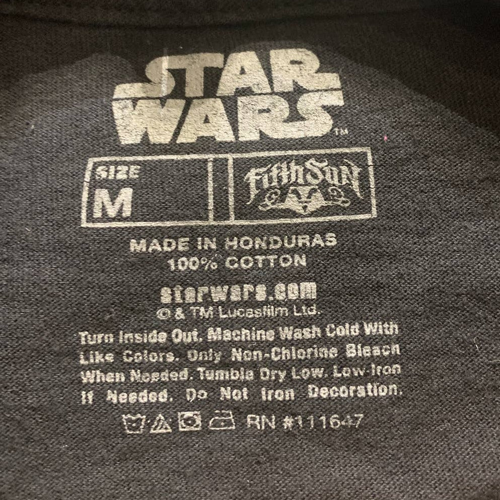 Fifth Sun Star Wars Medium May the Force Be With You Luke Leia Han Vader Tee