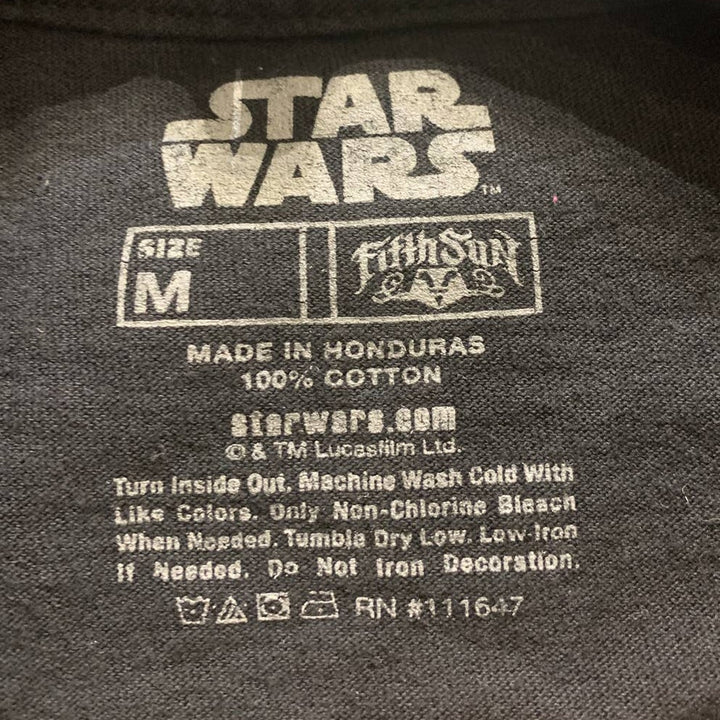 Fifth Sun Star Wars Medium May the Force Be With You Luke Leia Han Vader Tee