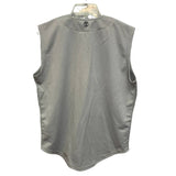 New Tag Team Uniform Youth XL Gray Button Down Baseball Sleeveless Jersey Vest