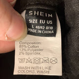 2 Universal Thread Shein Size 8 Black Denim Blue Cotton Blend Skinny Jeans lot