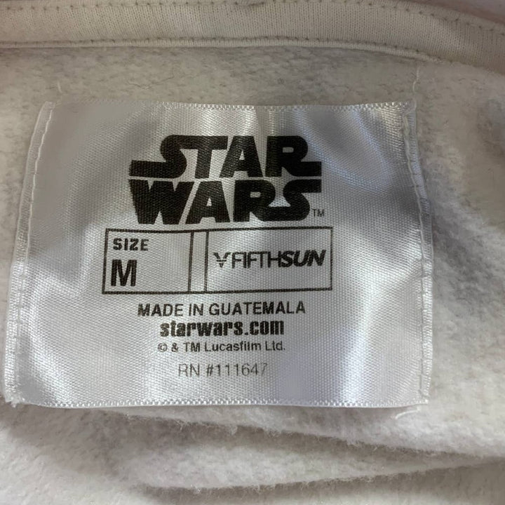 Fifth Sun Medium Star Wars Mandalorian Cotton Blend Hoodie Sweatshirt Pocket