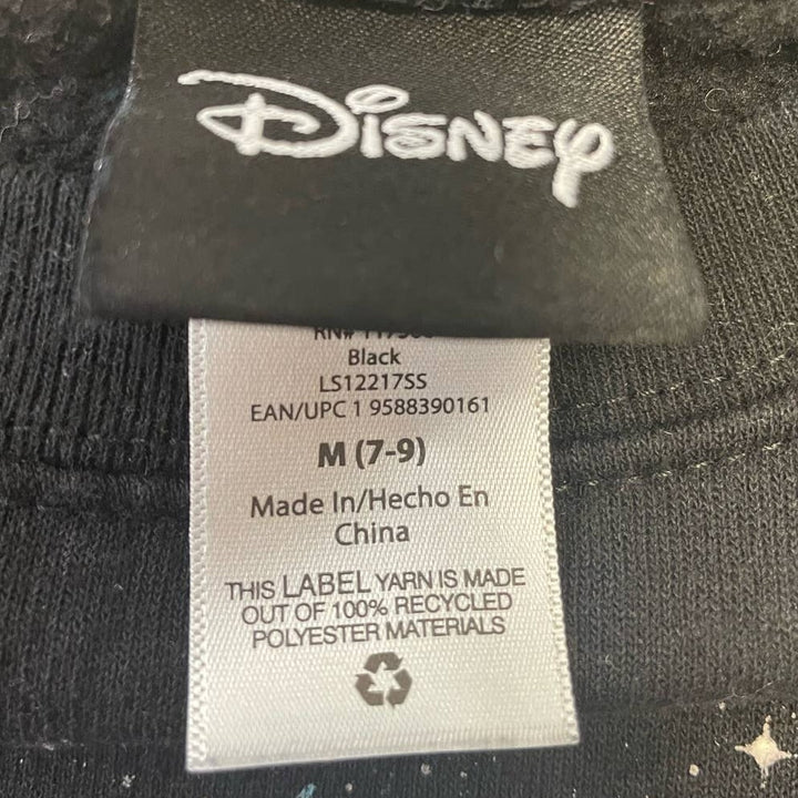Disney Womens Medium Lilo &amp; Stitch Long Sleeve Cotton Blend Crew Neck Sweatshirt