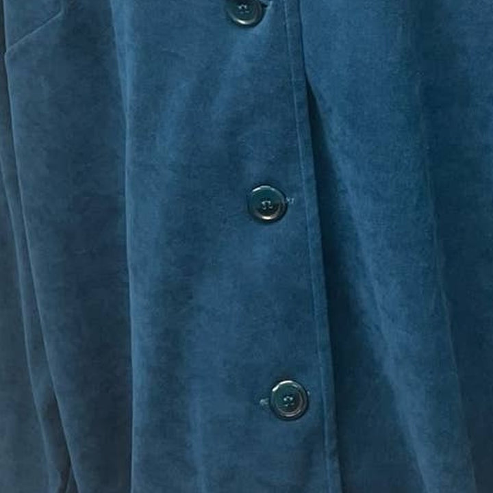 Leslie Fay Woman Plus Size 3X Long Sleeve Soft PolyBlend Button Up Blazer Jacket