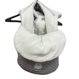 Blankets & Beyond Infant Bundle Fleece Lined Warm Bunting Baby Carrier Bag