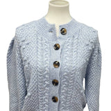 Who What Wear Womens Medium Wool Acrylic Blend Button Up Cardigan Sweater