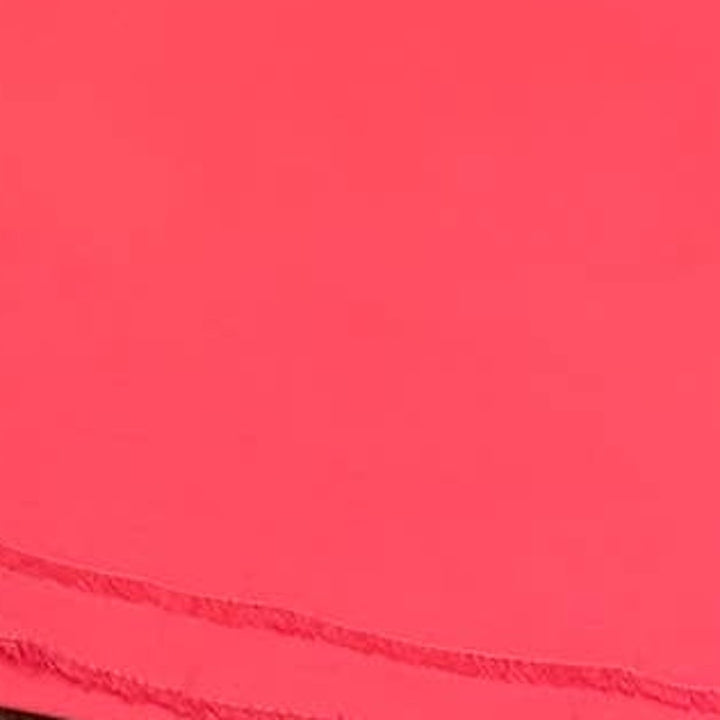 1+yds Solid Hot Pink Cotton Blend Woven Fabric Yardage Sewing Quilting Crafts