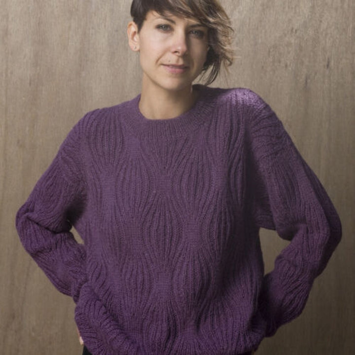 New Helen Hamann 306 Unisex Pullover Sweater Knitting Pattern